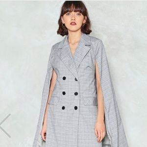 Nasty gal cape blazer